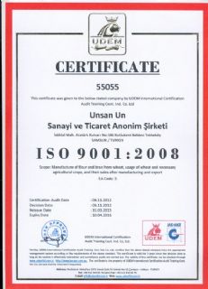 ISO Documents and Certificates